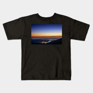 Anglesey from Glyder Fawr Kids T-Shirt